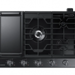 Samsung  30-in 5 Burners Black Stainless Steel Gas Cooktop