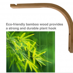 Style Selections  12-In Natural Bamboo Plant Hook