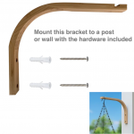 Style Selections  12-In Natural Bamboo Plant Hook