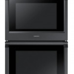 Samsung  Steam Cook 30-in Self-Cleaning Multi-Fan European Element Double Electric Wall Oven (Fingerprint Resistant Black Stainless Steel)