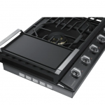 Samsung  30-in 5 Burners Black Stainless Steel Gas Cooktop