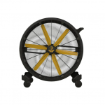 Big Ass Fans  48-in 100-Speed Indoor or Outdoor Black/Yellow Floor Fan