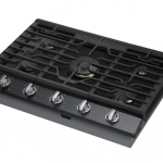 Samsung  36-in 5 Burners Black Stainless Steel Gas Cooktop