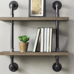 allen + roth Allen + Roth Industrial Pipe Shelving Collection