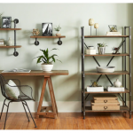 allen + roth  Rustic Shelf Kit 23.75-in L x 8-in D (2 Decorative Shelves)