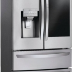 LG - 27.8 Cu. Ft. 4-Door French Door Smart Refrigerator with InstaView - Stainless steel