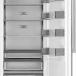 Monogram - 17.6 Cu. Ft. Column Built-In Smart Refrigerator - Custom Panel Ready