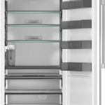 Monogram - 21.1 Cu. Ft. Column Built-In Smart Refrigerator - Custom Panel Ready