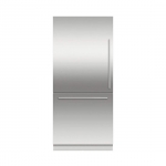 Fisher & Paykel - ActiveSmart 16.8 Cu. Ft. Bottom-Freezer Built-In Refrigerator - White