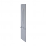 Bosch - Benchmark Series 19.4 Cu. Ft. French Door Built-In Smart Refrigerator - Stainless steel