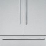 Thermador - Freedom Collection 19.4 cu. ft. French Door Built-in Smart Refrigerator with Masterpiece Series Handles - Silver