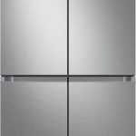 Package - Samsung - 23 cu. ft. 4-Door Flex French Door Counter-Depth Refrigerator with WiFi, AutoFill Water Pitcher & Dual Ice Maker - Stainless steel + 3 more items