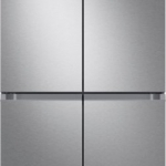 Package - Samsung - 23 cu. ft. 4-Door Flex French Door Counter-Depth Refrigerator with WiFi, AutoFill Water Pitcher & Dual Ice Maker - Stainless steel + 3 more items