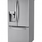 LG - 24.5 Cu. Ft. French Door Smart Refrigerator with Slim SpacePlus Ice - Stainless steel