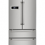 Package - Thor Kitchen - 20.7-cu ft 4-Door Counter-Depth French Door Refrigerator with Ice Maker - Stainless steel + 3 more items