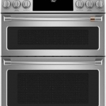 Café - 6.7 Cu. Ft. Self-Cleaning Slide-In Double Oven Dual Fuel Convection Range - Stainless steel