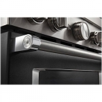 KitchenAid - Commercial-Style 5.1 Cu. Ft. Slide-In Gas True Convection Range with Self-Cleaning - Imperial Black