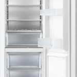 Fisher & Paykel - Integrated 24 in. 12.4 cu ft Column Refrigerator with Internal Water Dispenser and Stainless Interior, Right Hinge - Custom Panel Ready