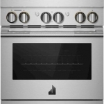 JennAir - RISE 4.1 Cu. Ft. Self-Cleaning Freestanding Gas Convection Range - Stainless steel