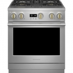 Monogram - 5.7 Cu. Ft. Freestanding Gas Convection Range with 4 Burners - Stainless steel