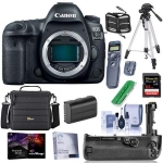 Canon EOS 5D Mark IV DSLR Body with Canon Log with Premium Accessory Bundle