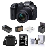 Canon EOS R7 Mirrorless Camera with 18-150mm Lens with Essential Accessories Kit