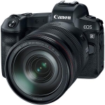 Canon EOS R Mirrorless Digital Camera with RF 24-105mm Lens and Flashpoint Zoom Li-On X TTL Speedlight