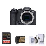 Canon EOS R7 Mirrorless Digital Camera Body, Bundle with 64GB Memory Card, Battery and Cleaning Kit