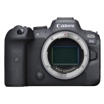 Canon EOS R6 Full-Frame Mirrorless Digital Camera Body, Black - with External Flash