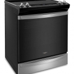 Whirlpool - 6.4 Cu. Ft. Freestanding Electric True Convection Range with Air Fry for Frozen Foods - Stainless steel
