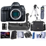 Canon EOS 5D Mark IV DSLR Body with Premium Accessory Bundle