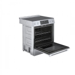 Bosch - 800 Series 4.6 Cu. Ft. Slide-In Electric Convection Range with Self-Cleaning - Stainless steel