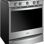 Whirlpool - 5.8 Cu. Ft. Slide-In Gas Convection Range with Self-Cleaning with Air Fry with Connection - Stainless steel