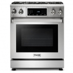 Thor Kitchen - 4.55 cu. Ft. Freestanding Gas Range with Self Cleaning - Stainless steel