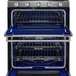 KitchenAid - 6.7 Cu. Ft. Self-Cleaning Freestanding Double Oven Dual Fuel Convection Range - Stainless steel