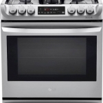 LG - 6.3 Cu. Ft. Slide-In Smart Dual Fuel True Convection Range with Self-Cleaning and ProBake Convection - Stainless steel