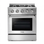 Thor Kitchen - Professional 4.2 Cu.Ft Dual Fuel Range - Stainless steel