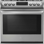 LG - 6.3 Cu. Ft. Smart Slide-In Gas True Convection Range with EasyClean and UltraHeat Power Burner - Stainless steel