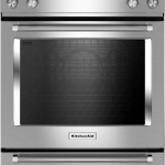KitchenAid - 6.4 Cu. Ft. Self-Cleaning Slide-In Electric Convection Range - Stainless steel