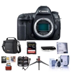 Canon EOS 5D Mark IV DSLR Body With Free Mac Accessory Bundle