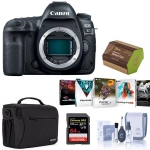 Canon EOS 5D Mark IV DSLR Body With Free Accessory Bundle