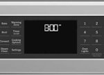 GE - 6.6 Cu. Ft. Slide-In Double Oven Electric True Convection Range with Self-Steam Cleaning and No-Preheat Air Fry - Stainless steel