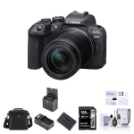 Canon EOS R10 Mirrorless Camera with 18-150mm Lens w/Essential Accessories Kit