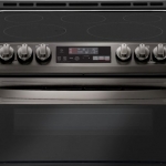 LG - 7.3 Cu. Ft. Smart Slide-In Double Oven Electric True Convection Range with EasyClean and 3-in-1 Element - Black Stainless Steel