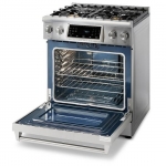 Thor Kitchen - 4.55 cu. Ft. Freestanding LP Gas Range with Self Cleaning