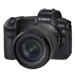 Canon EOS R Digital Camera with RF 24-105mm f/4-7.1 IS STM Lens, Bundle with Vanguard VEO 2 Aluminum Tripod