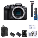 Canon EOS R10 Mirrorless Digital Camera Body with Vlogger Accessories Kit
