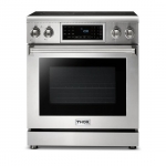 Thor Kitchen - 4.55 Cu. Ft. Freestanding Electric Range with Self Cleaning - Silver