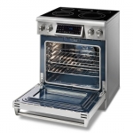 Thor Kitchen - 4.55 Cu. Ft. Freestanding Electric Range with Self Cleaning - Silver