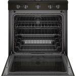 Whirlpool - 6.4 Cu. Ft. Slide-In Electric Convection Range with Self-Cleaning with Air Fry with Connection - Black Stainless Steel